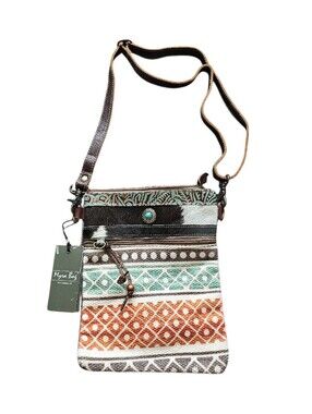NEW Myra Bag Multicolor Patterned Crossbody Bag